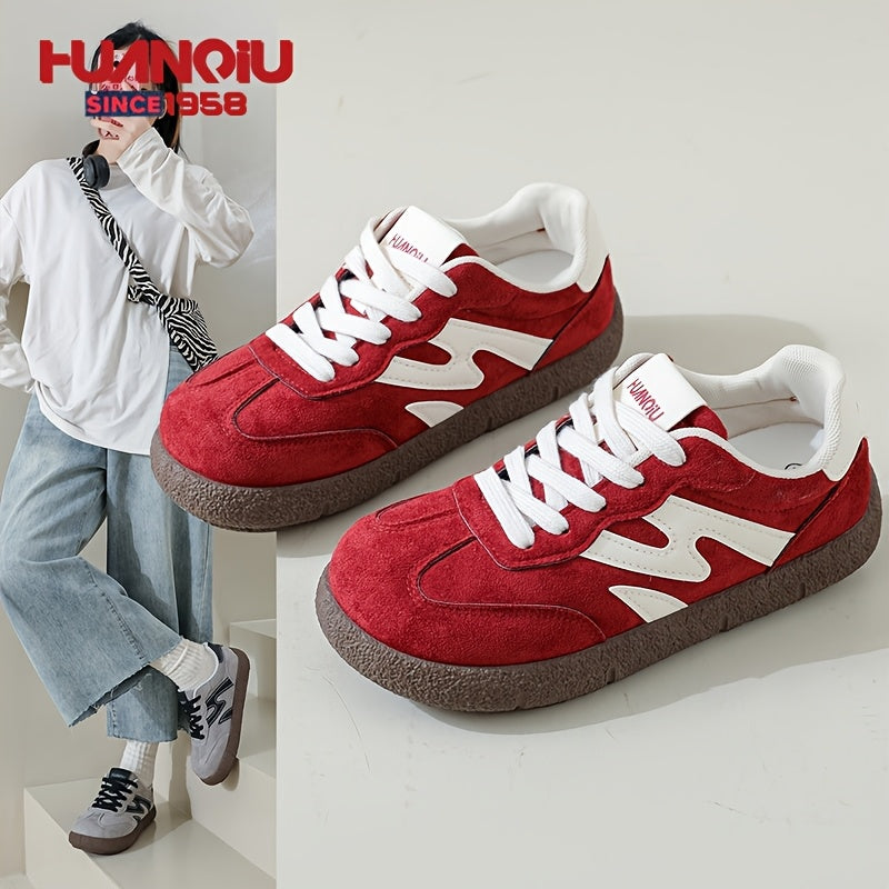 HUANQIU Fashion Women's Casual Sneakers, Comfortable and Fresh HQ-JCDK0718, Women Shoes
