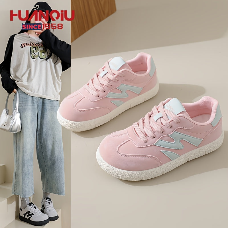 HUANQIU Fashion Women's Casual Sneakers, Comfortable and Fresh HQ-JCDK0718, Women Shoes